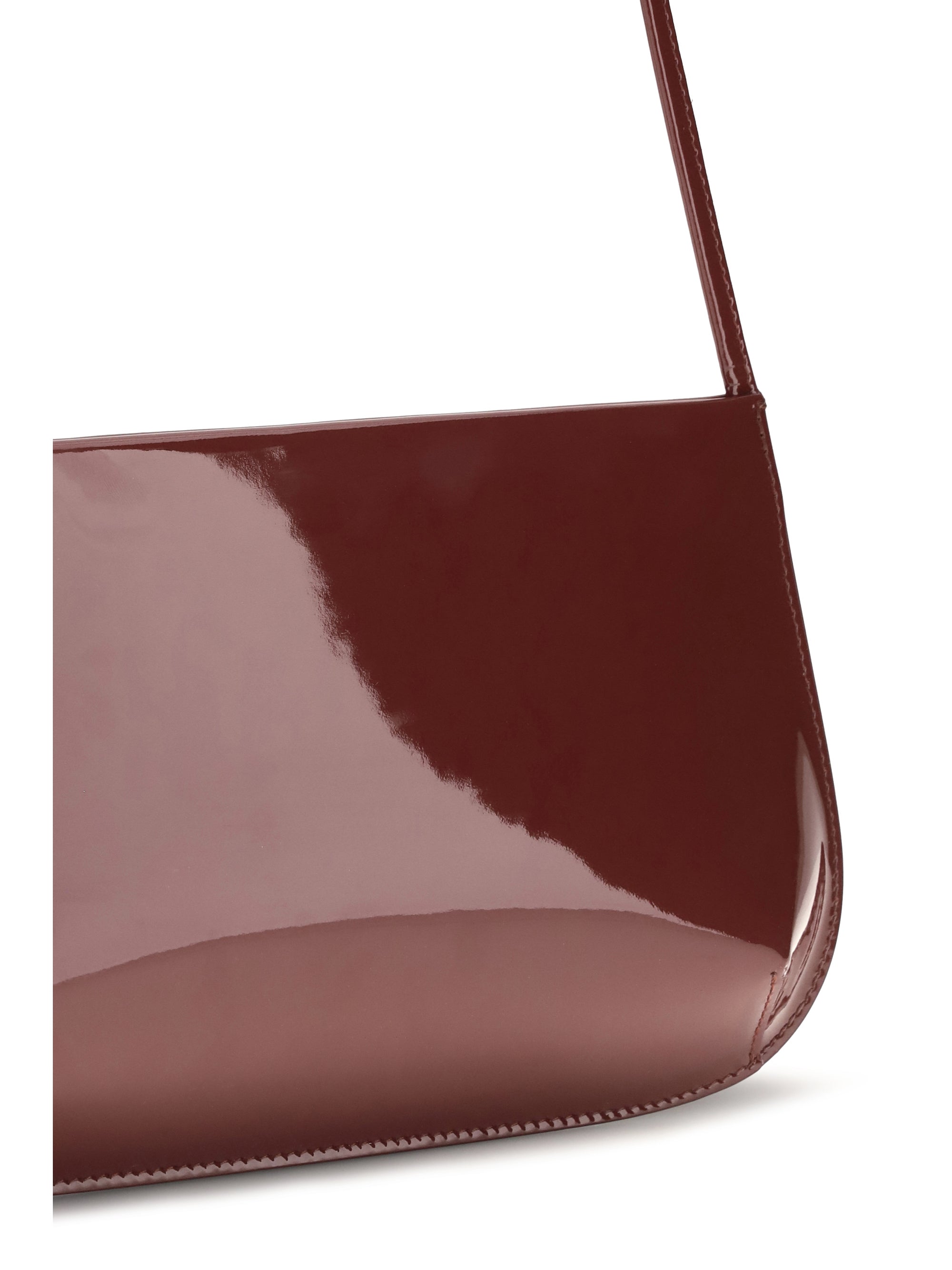 bra brushed leather shoulder bag