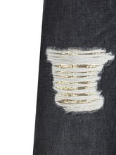VERSACE 25 cut-out detail jeans