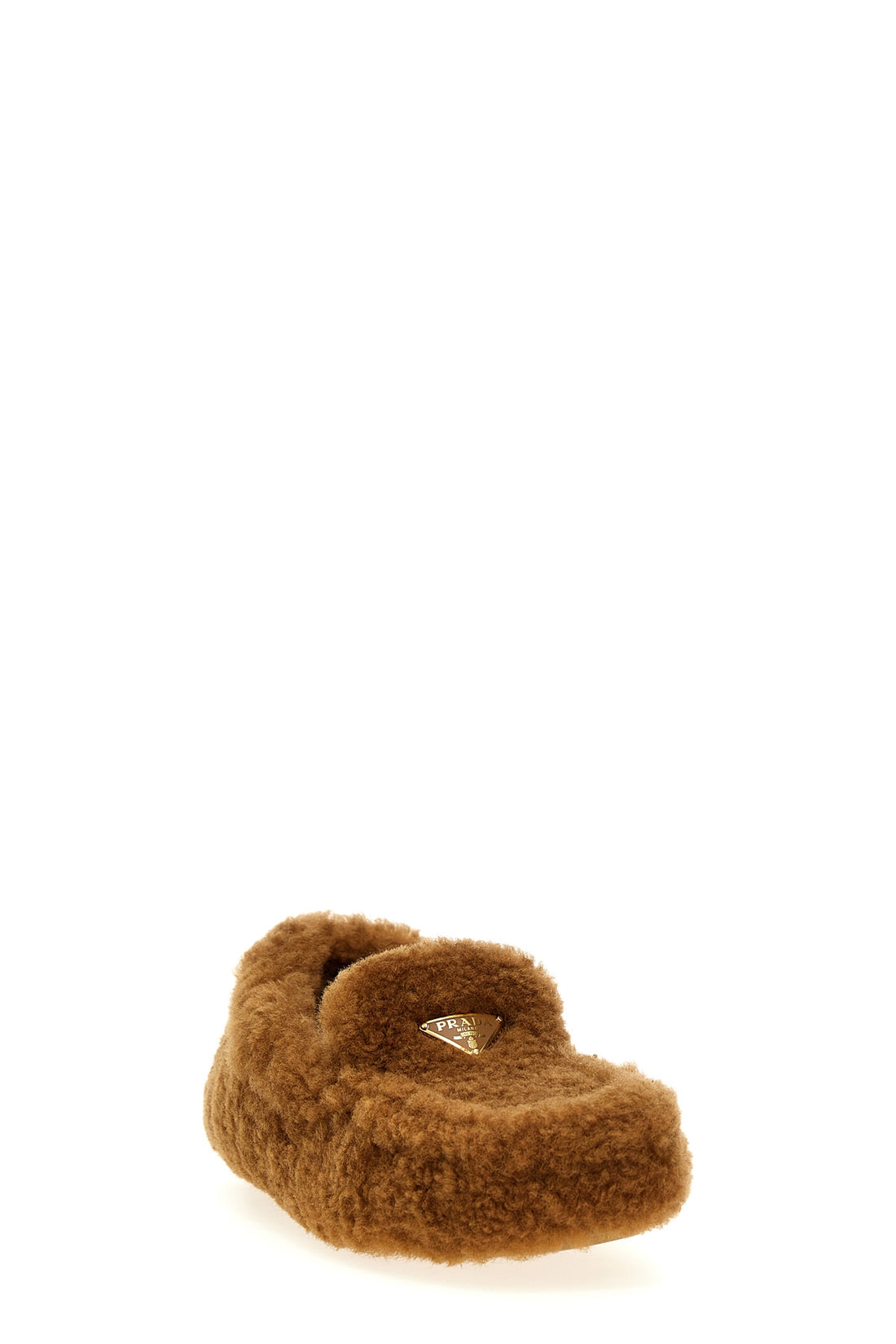 PRADA 36 shearling loafer