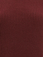 BRUNELLO CUCINELLI L english rib knit dress in virgin wool cashmere and silk 