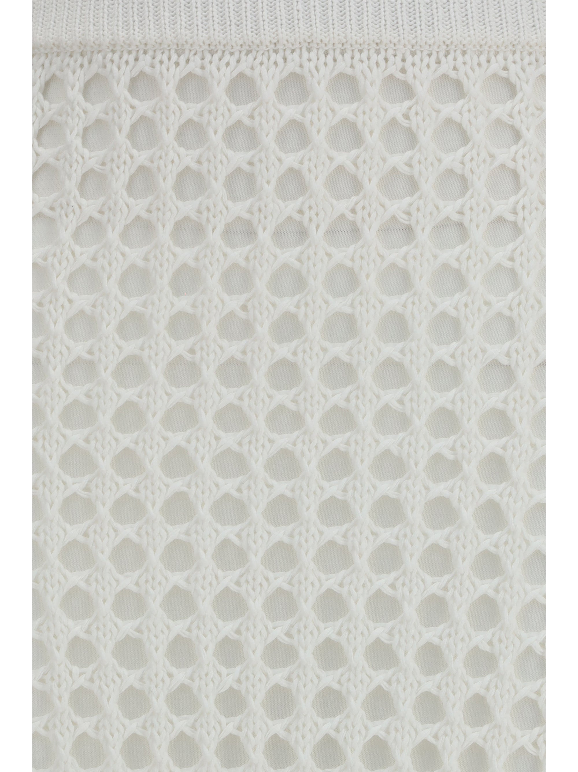 cotton mesh skirt