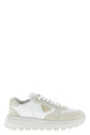 prax 01 re-nylon and suede sneakers