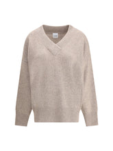 MADELEINE THOMPSON M  v-neck jumper in wool and cashmere