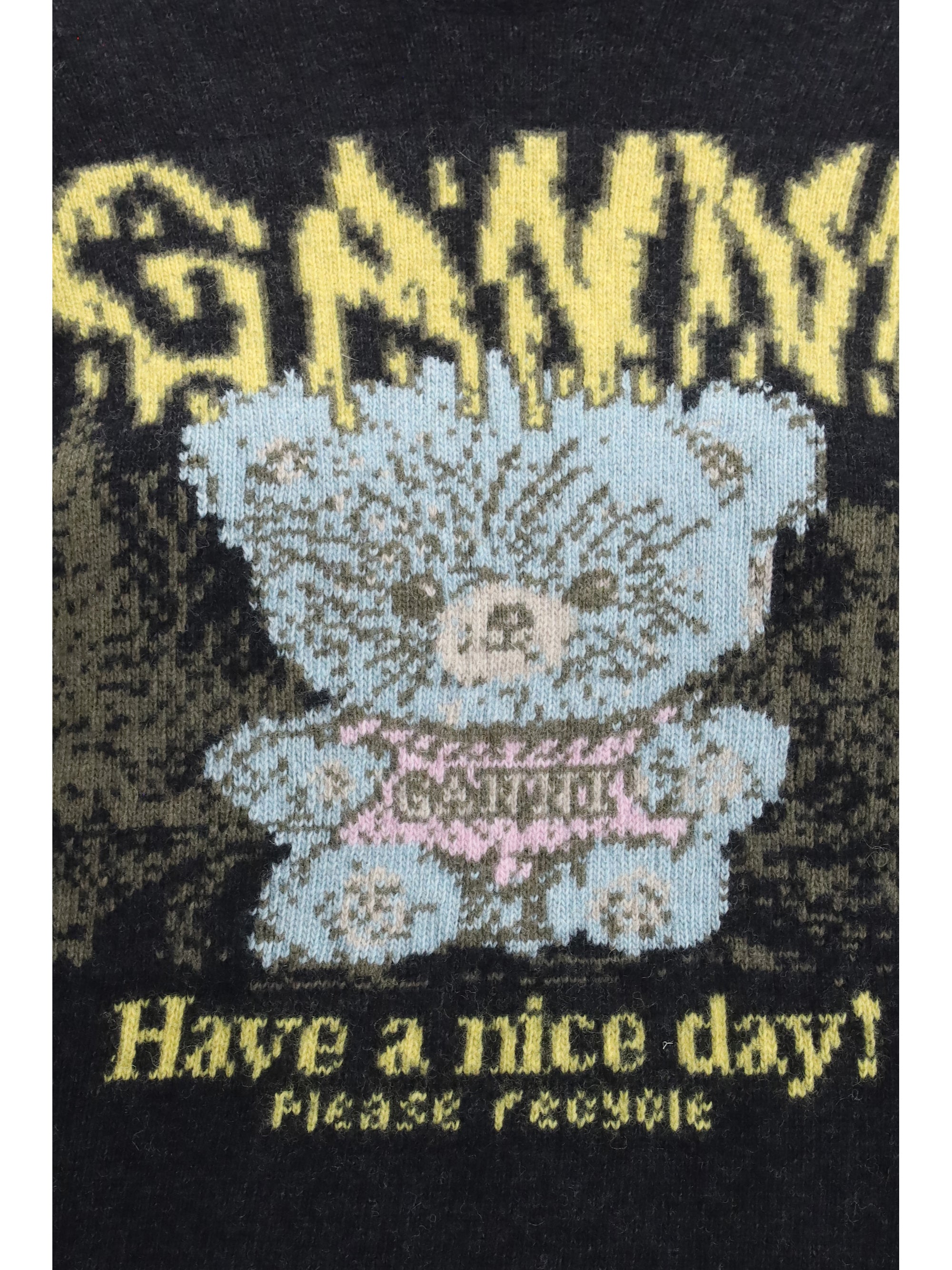 wool sweater forest teddy