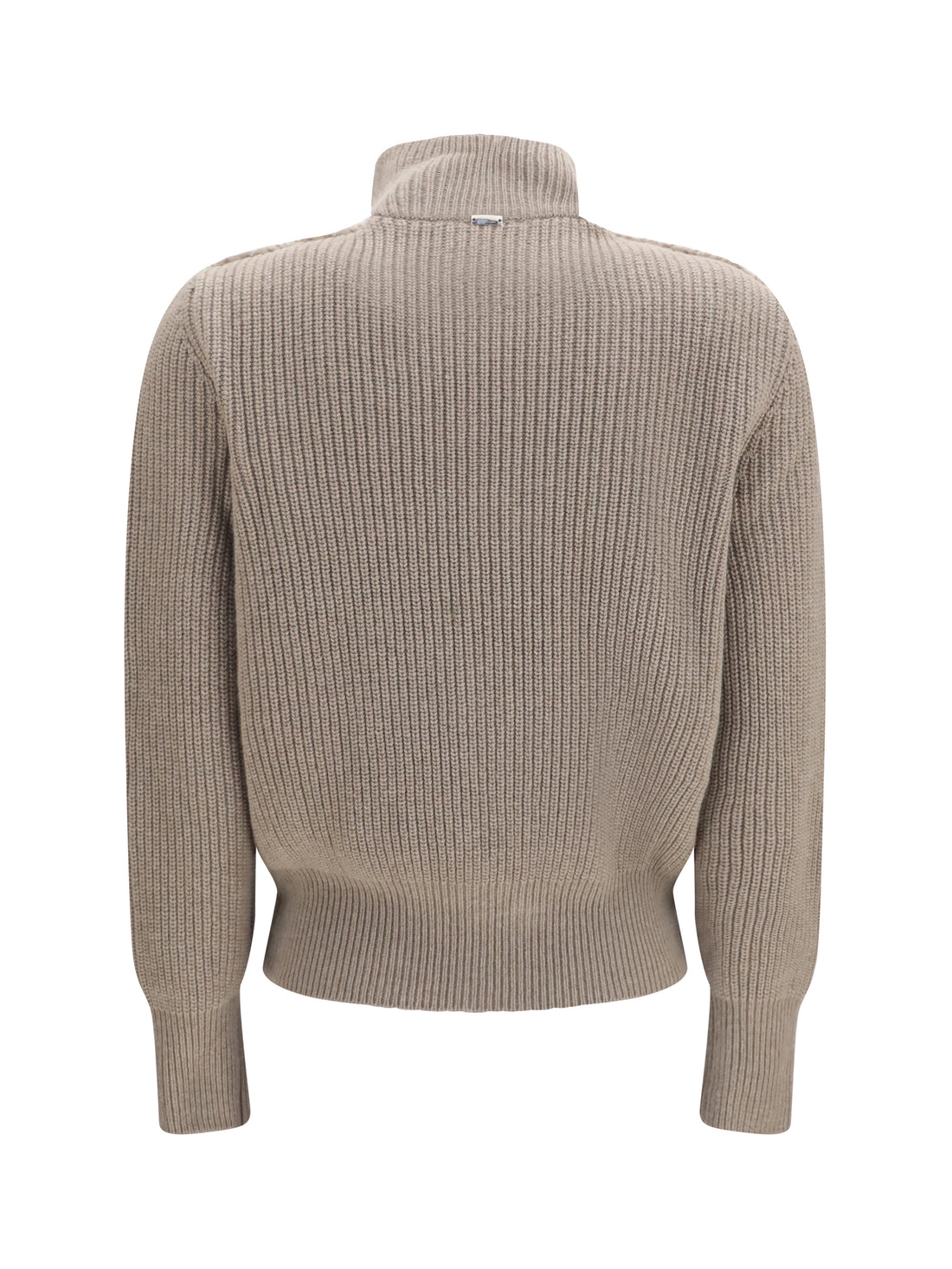 HERNO L resort ribbed pure wool cardigan