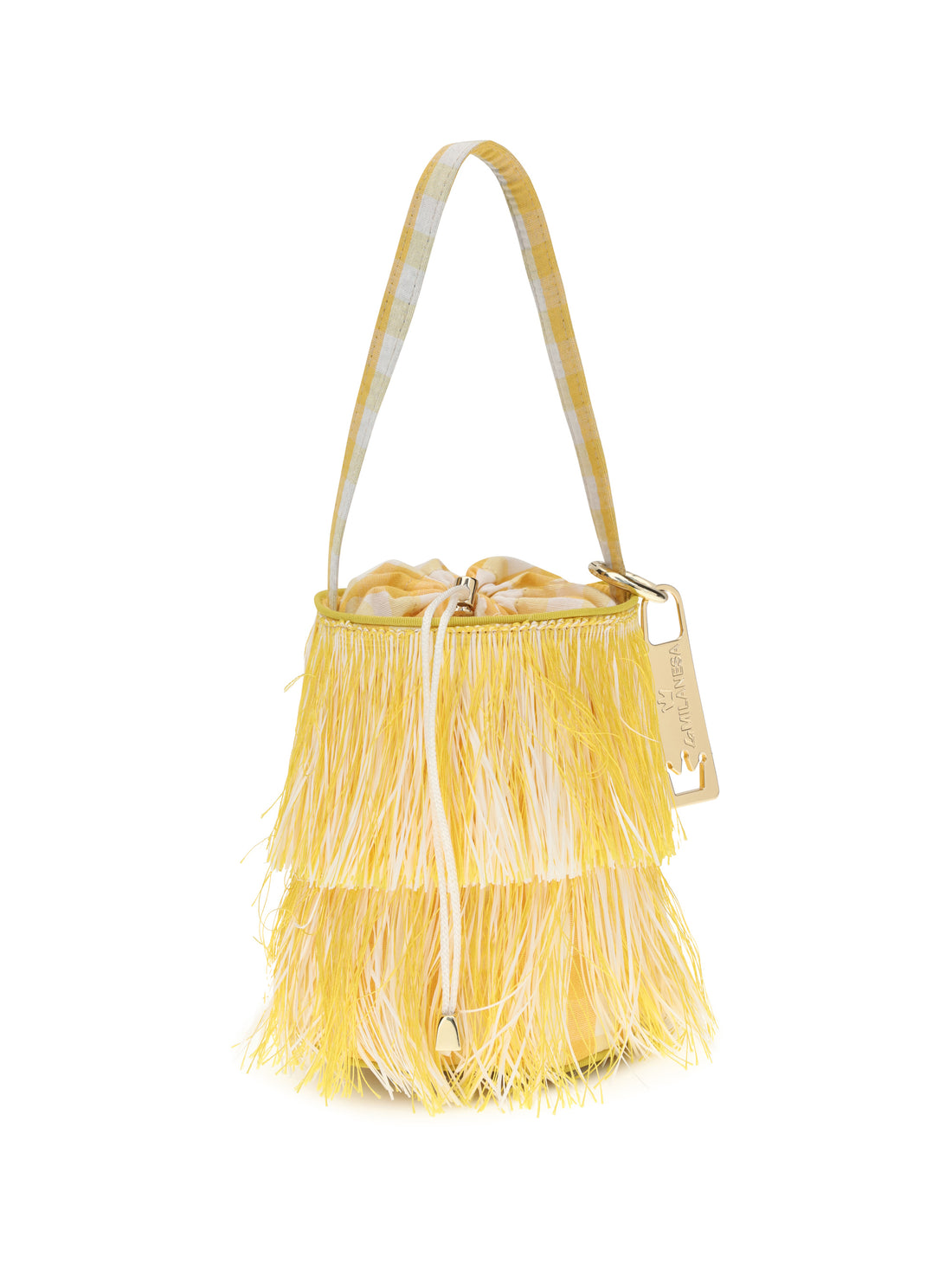 LA MILANESA OS anemone shoulder bag
