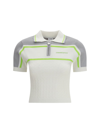 CASABLANCA L tennis polo shirt