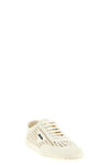 collapse crochet knit sneakers