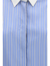 striped jacquard shirt