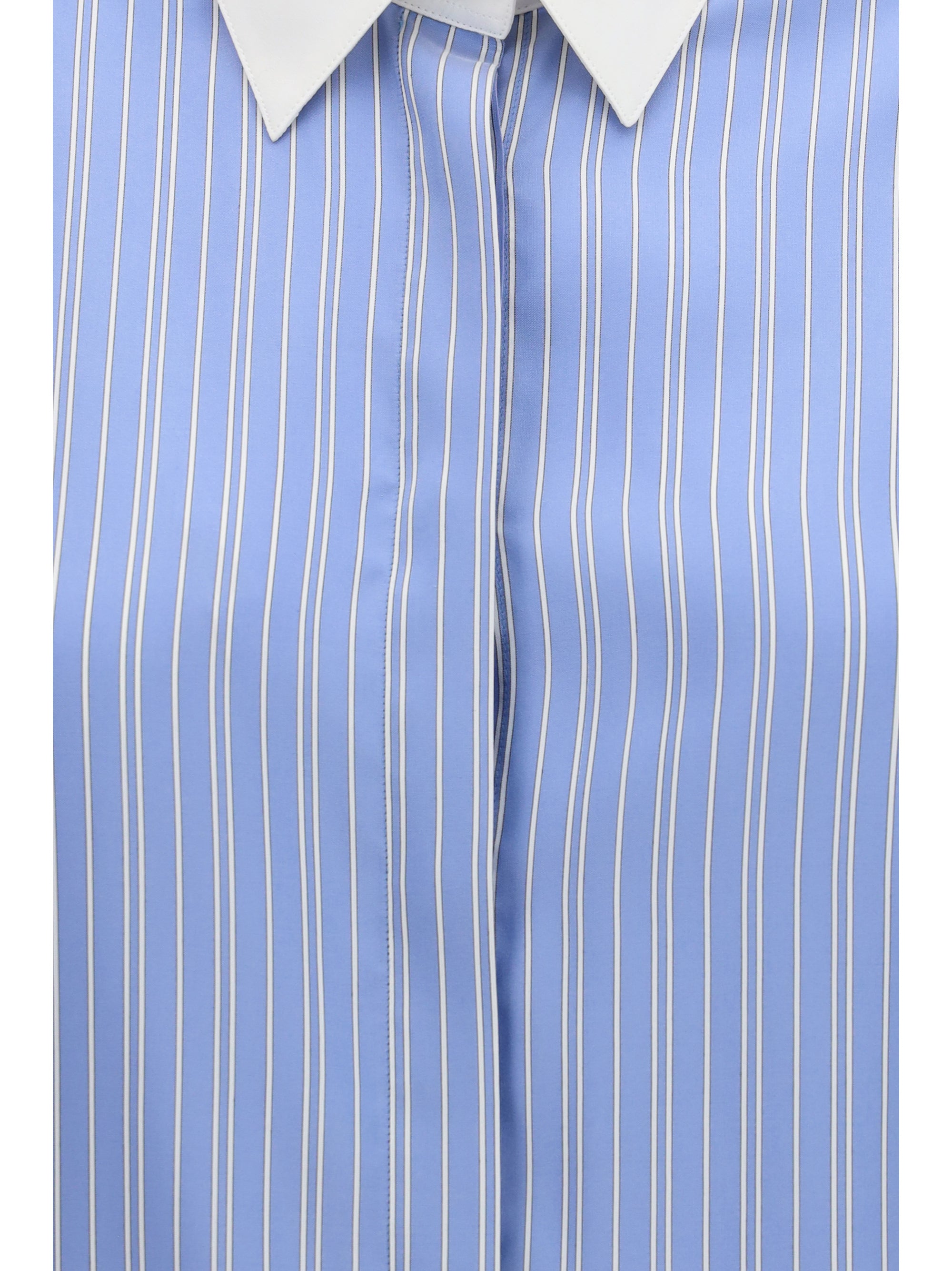 striped jacquard shirt