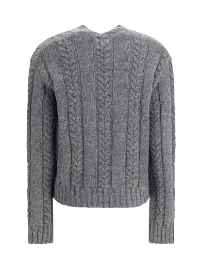 LOEWE M mouliné wool sweater