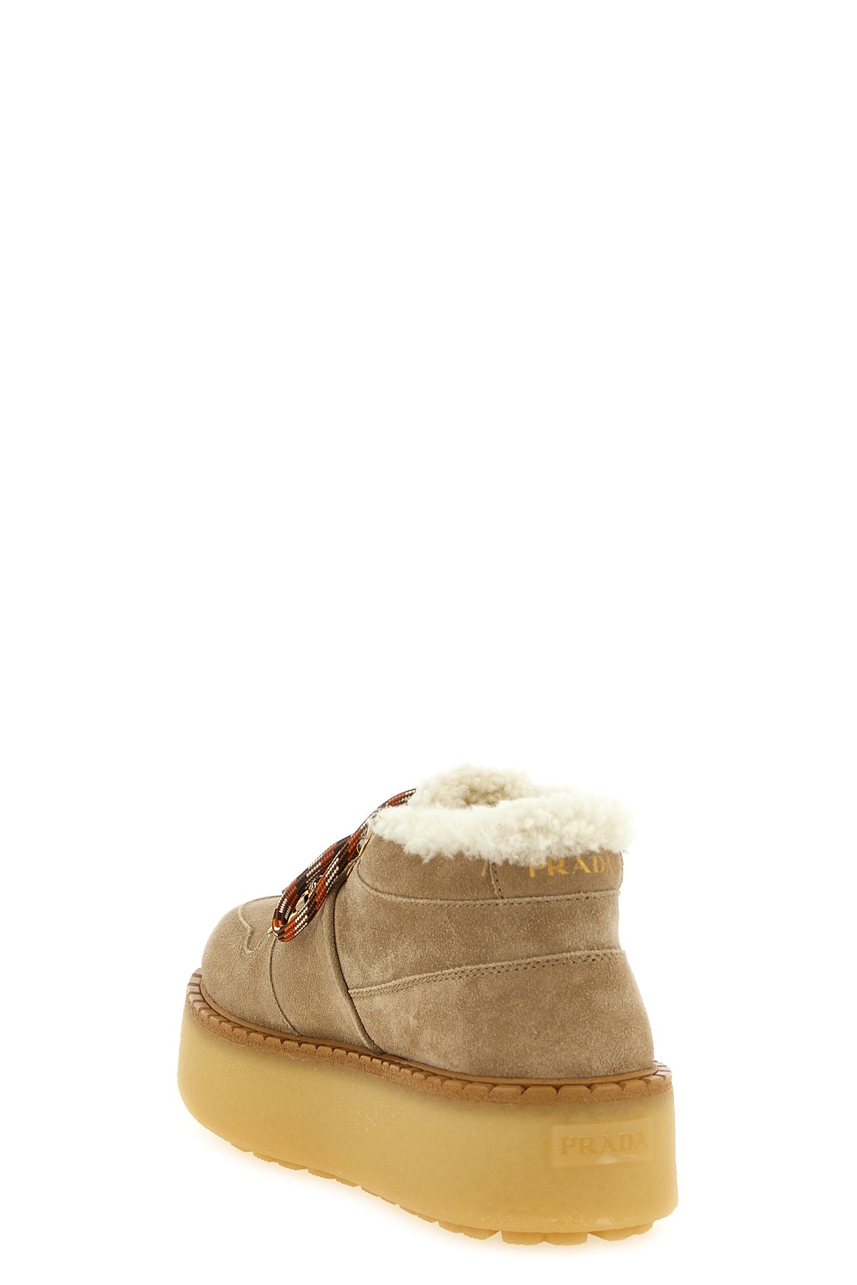 prada soft suede lace shoes blend an alpine aesthetic