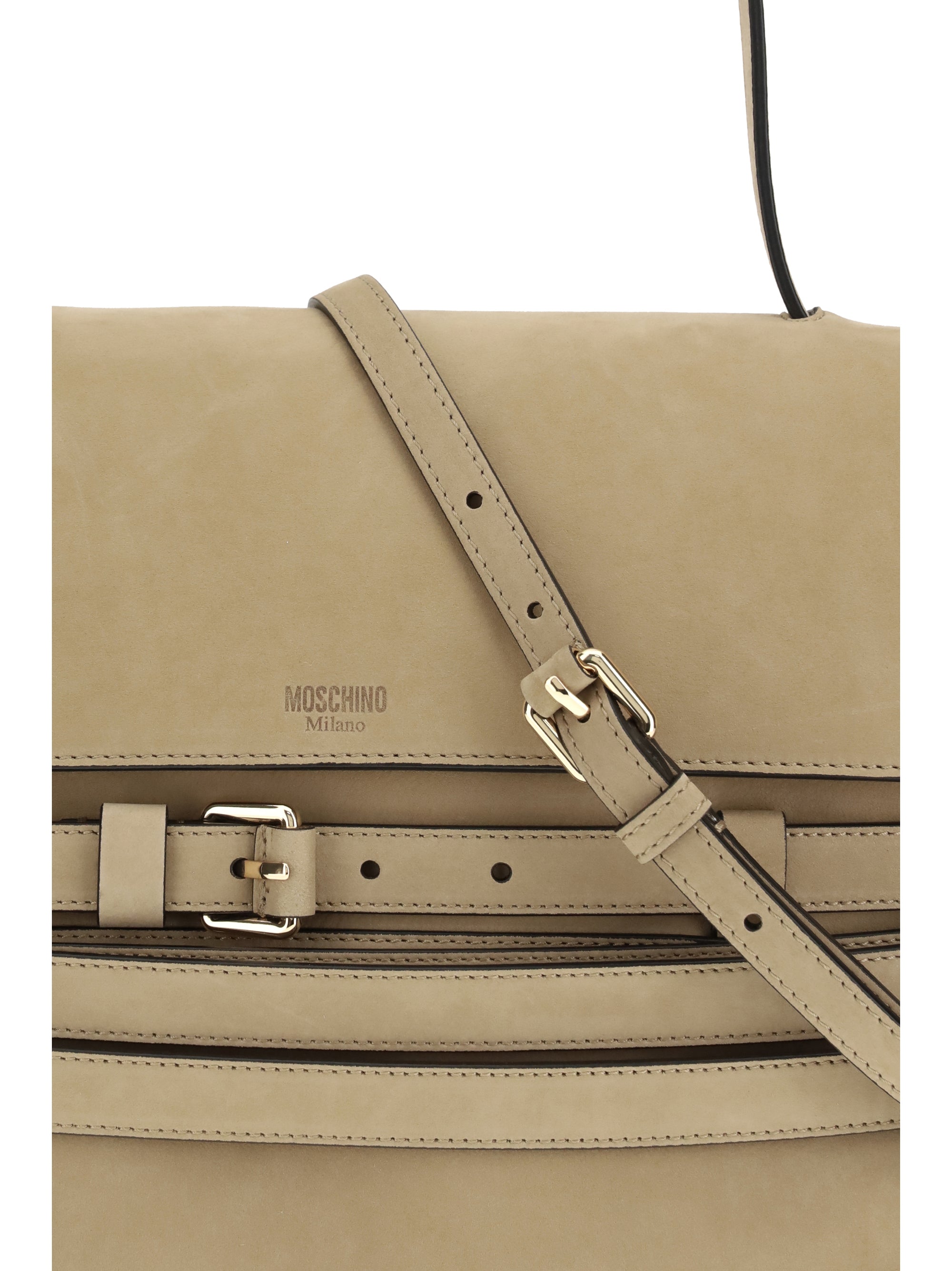 MOSCHINO OS tie me handbag 