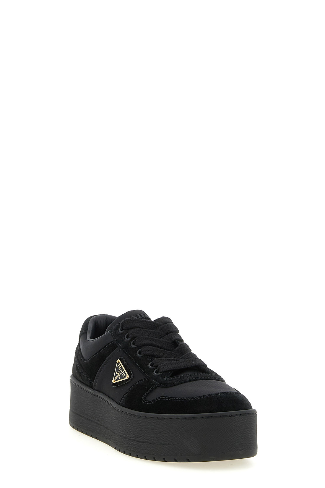 PRADA 36 the downtown bold prada sneakers redefine classic volumes through a platform sil