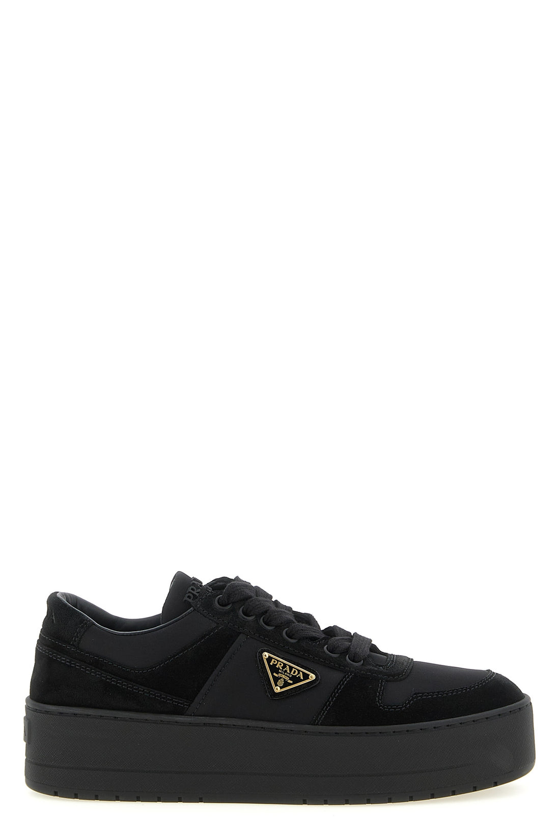 PRADA 36 the downtown bold prada sneakers redefine classic volumes through a platform sil