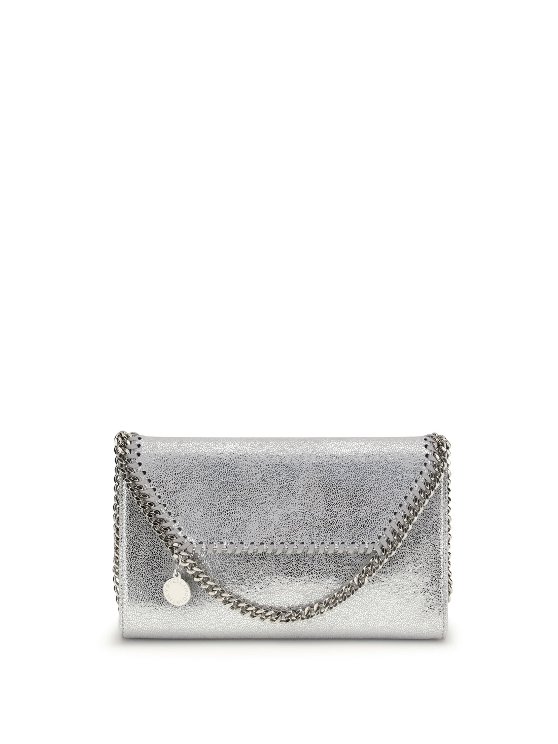 STELLA MCCARTNEY OS falabella metallic finish shoulder bag 