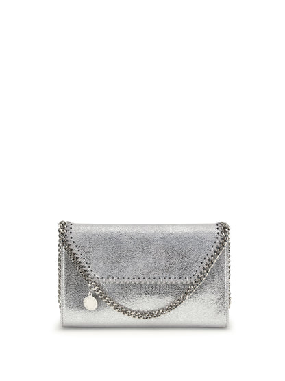 STELLA MCCARTNEY OS falabella metallic finish shoulder bag 