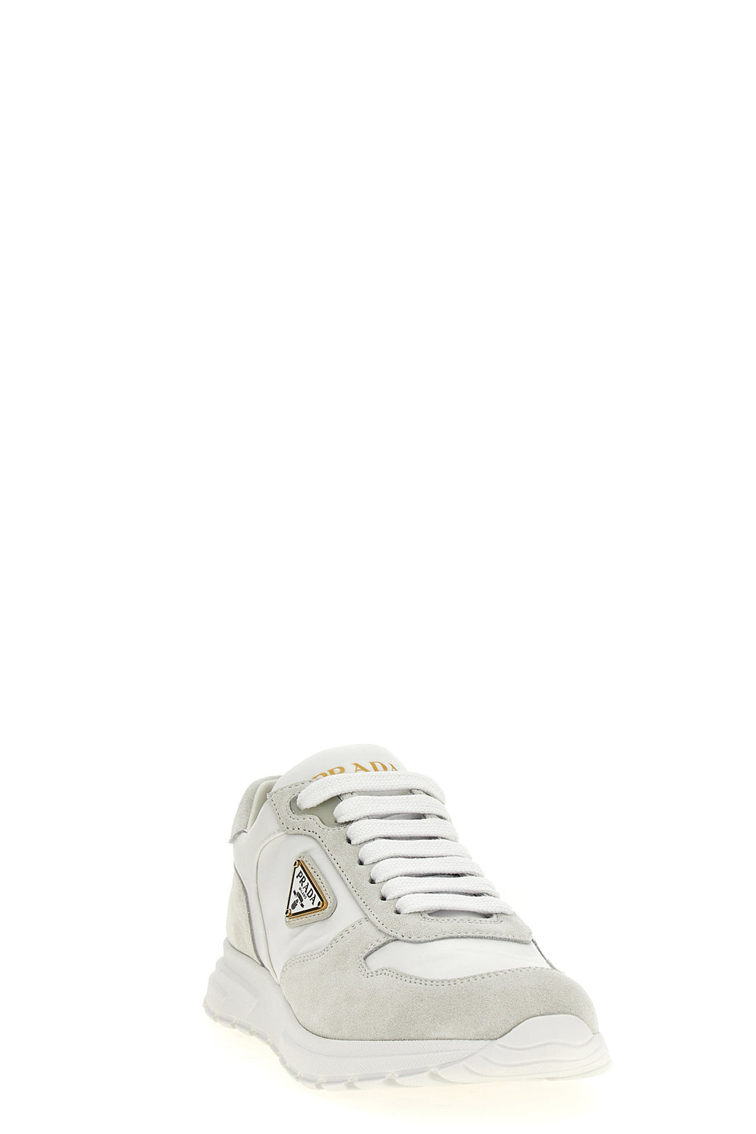 PRADA 35.5 prax 01 sneakers in re-nylon and suede