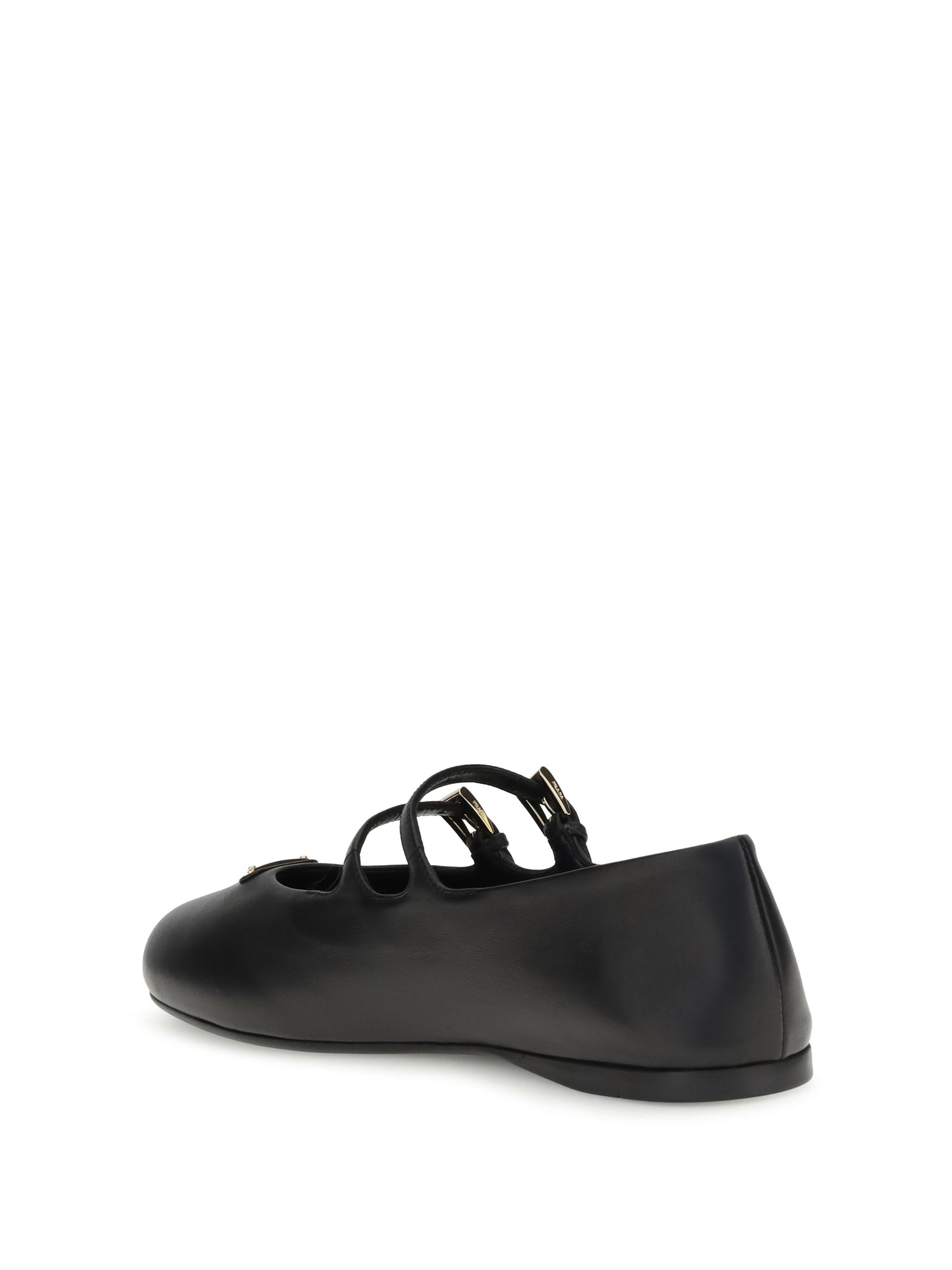 leather ballerinas