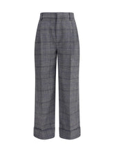 BRUNELLO CUCINELLI 38 prince of wales patterned pants