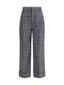 BRUNELLO CUCINELLI 38 prince of wales patterned pants