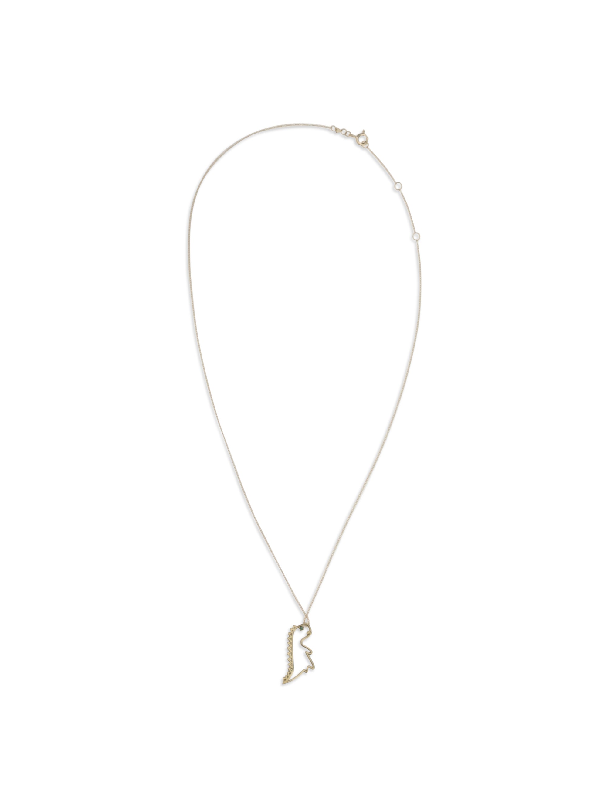 dino esmeralda necklace