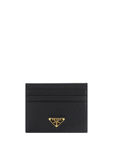 PRADA OS logoed card holder