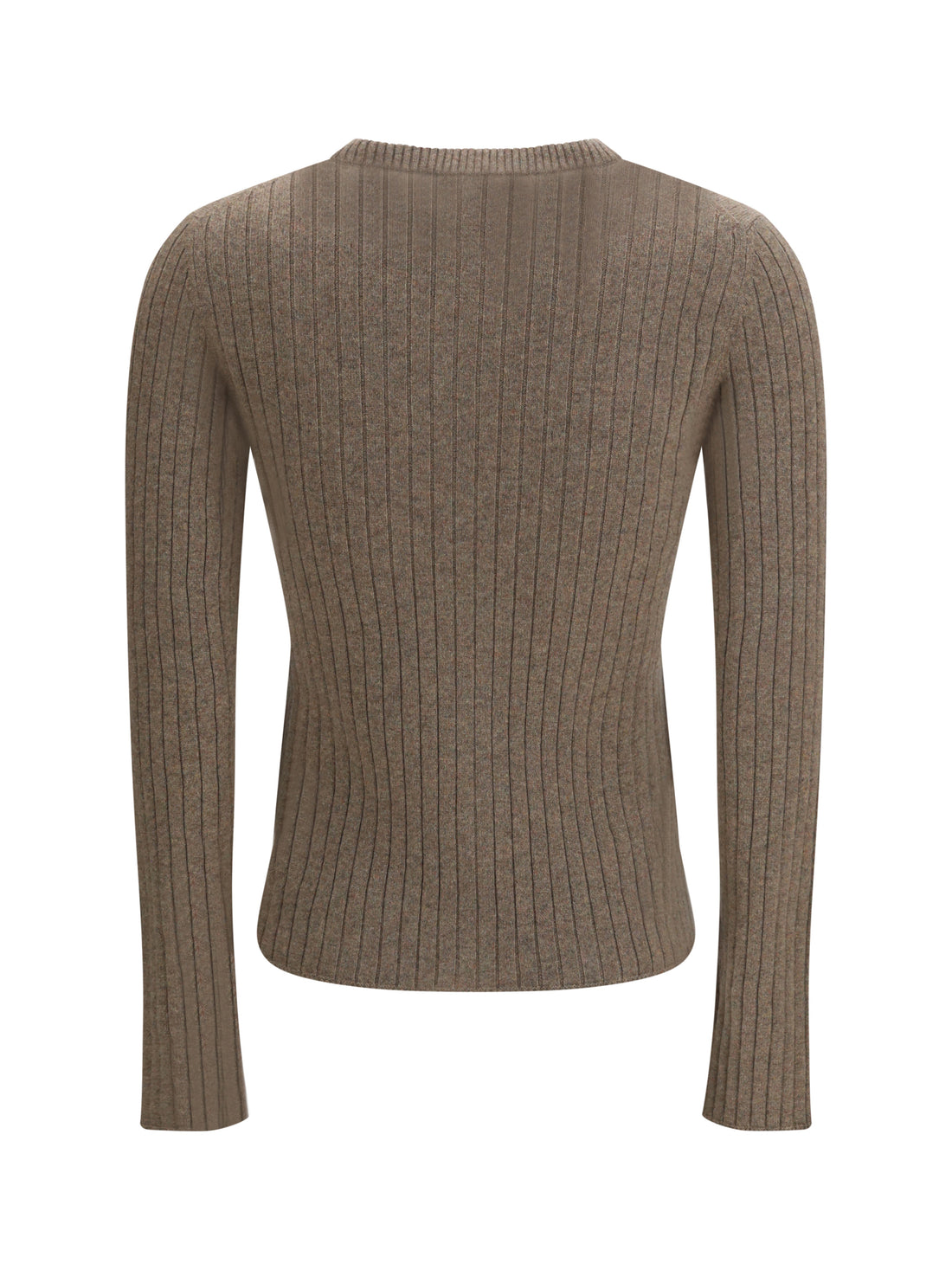 LORO PIANA 42 coste bomber-style knit