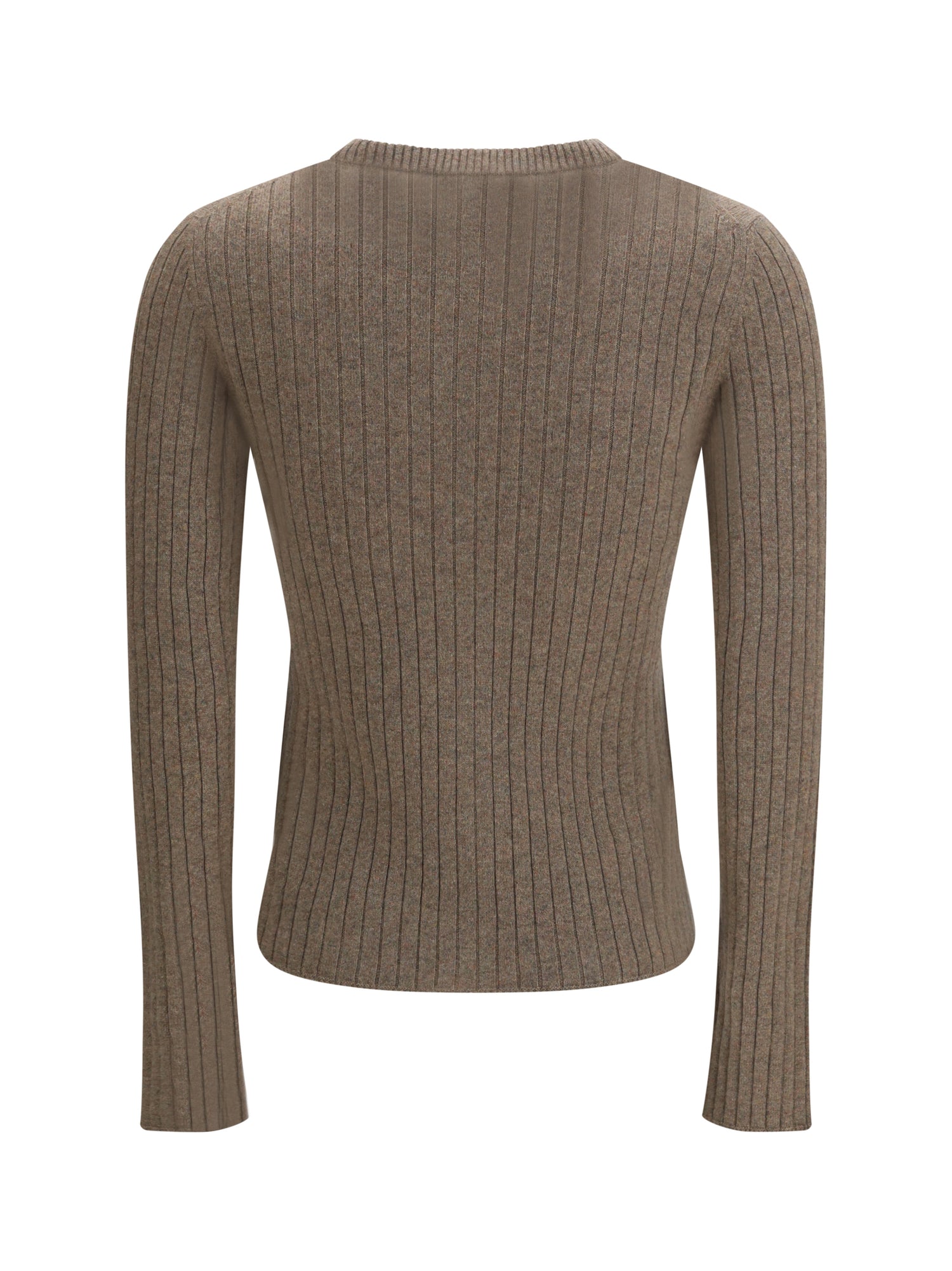 LORO PIANA 42 coste bomber-style knit