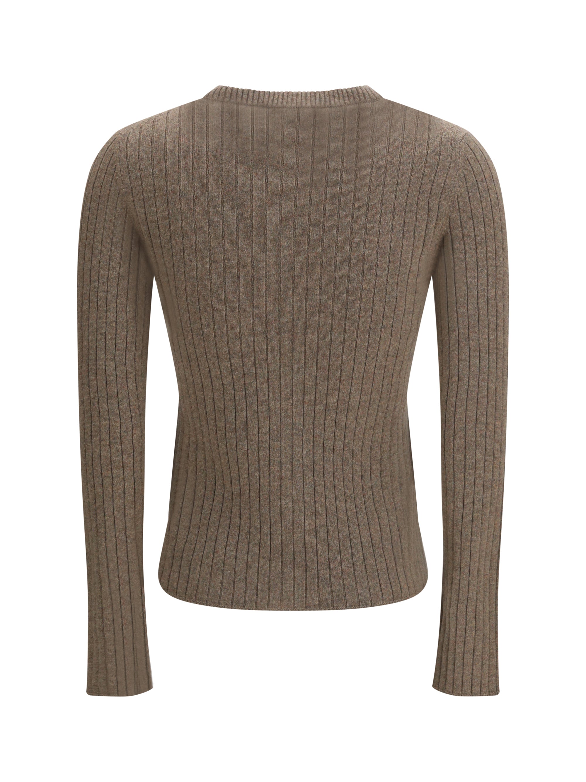 LORO PIANA 42 coste bomber-style knit