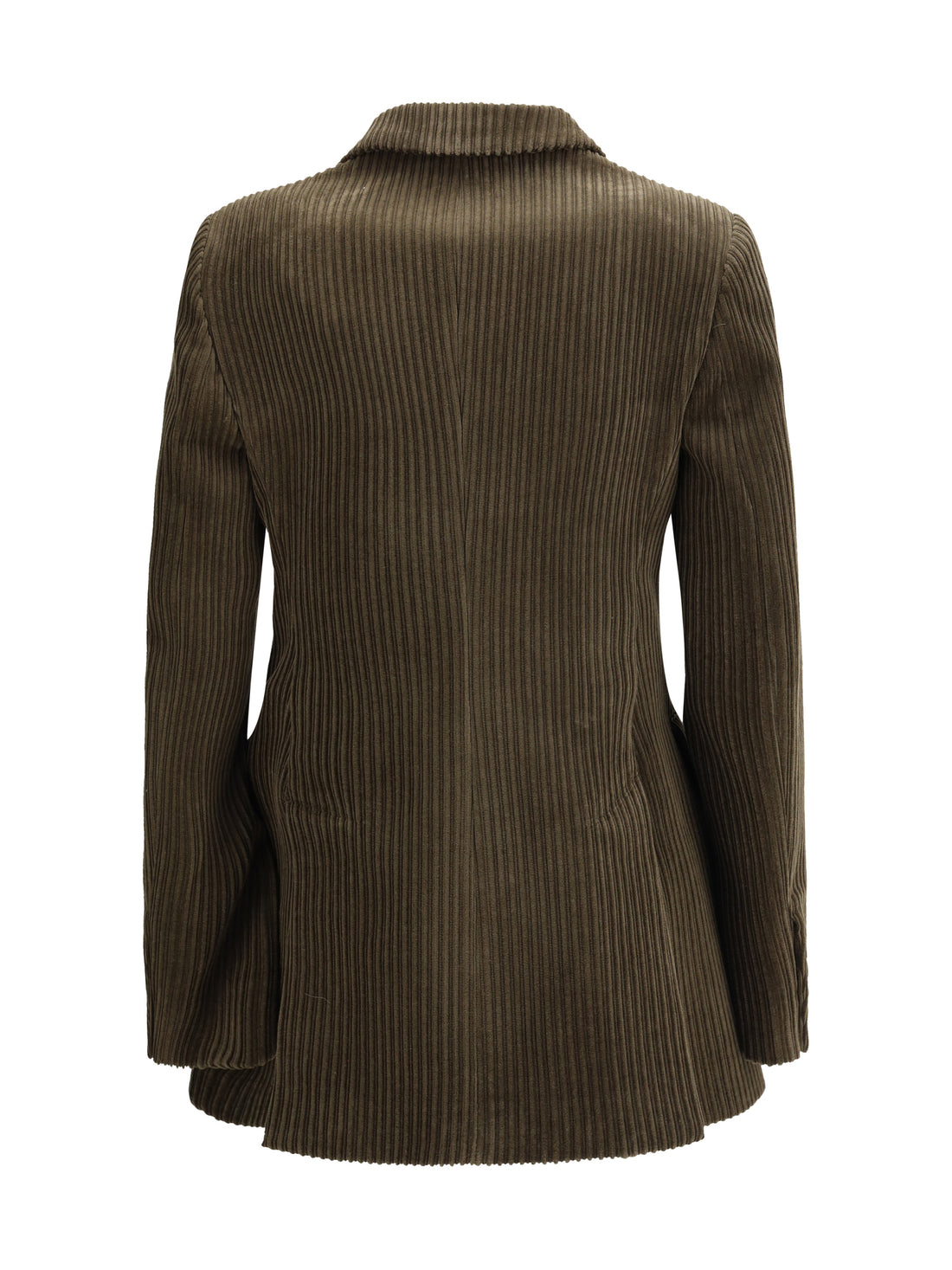 P.A.R.O.S.H. XS double-breasted blazer with ribbed fabric