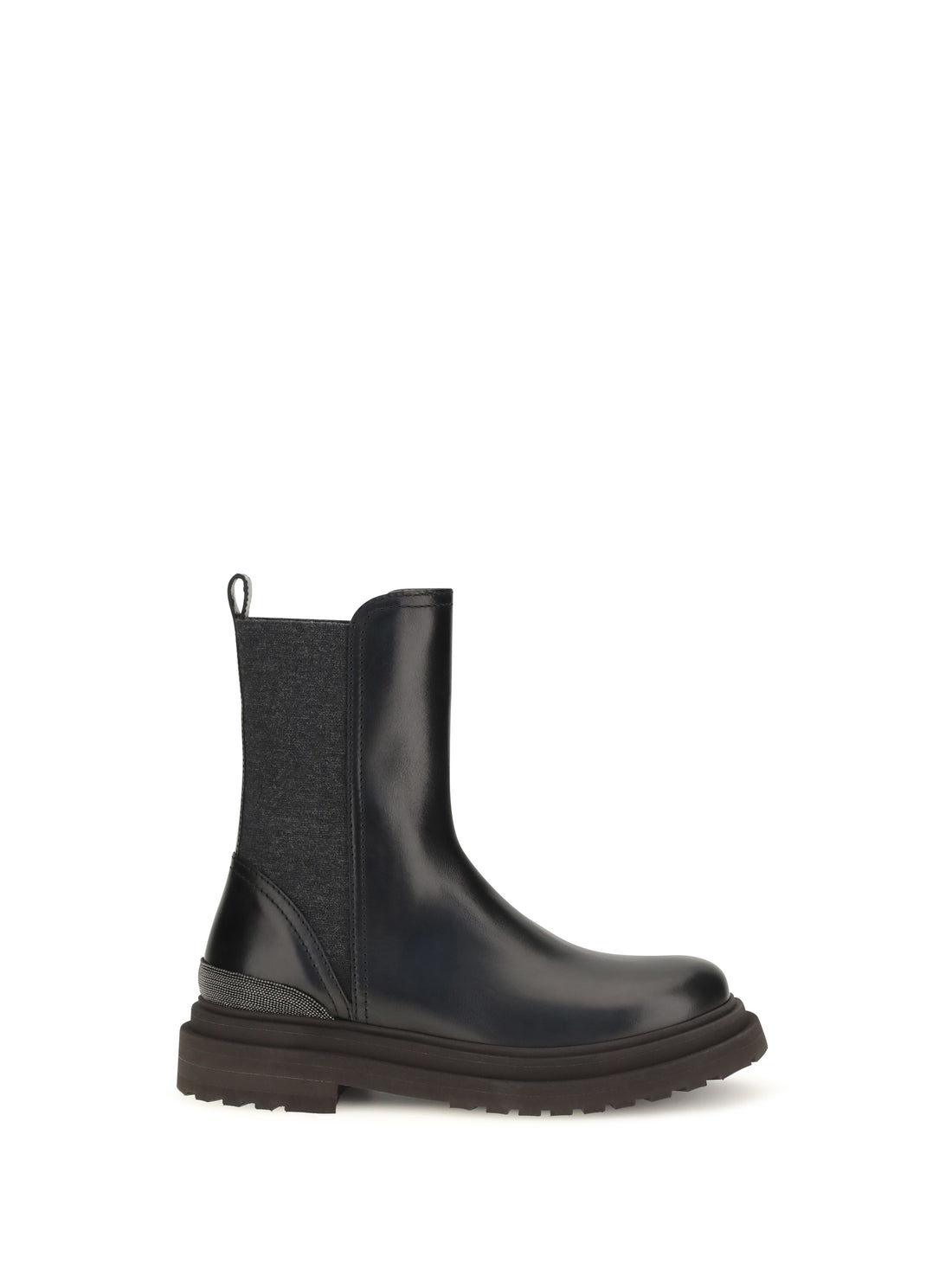 BRUNELLO CUCINELLI 36 leather chelsea ankle boots