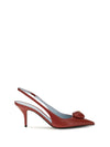 coeur royal slingback leather pumps