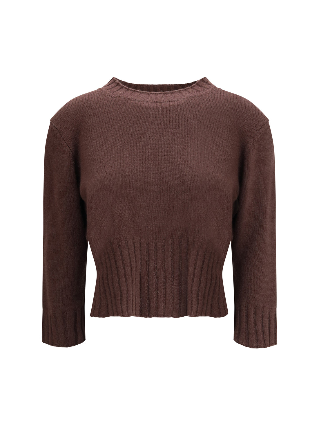 LOULOU DE SAISON L cashmere crop sweater