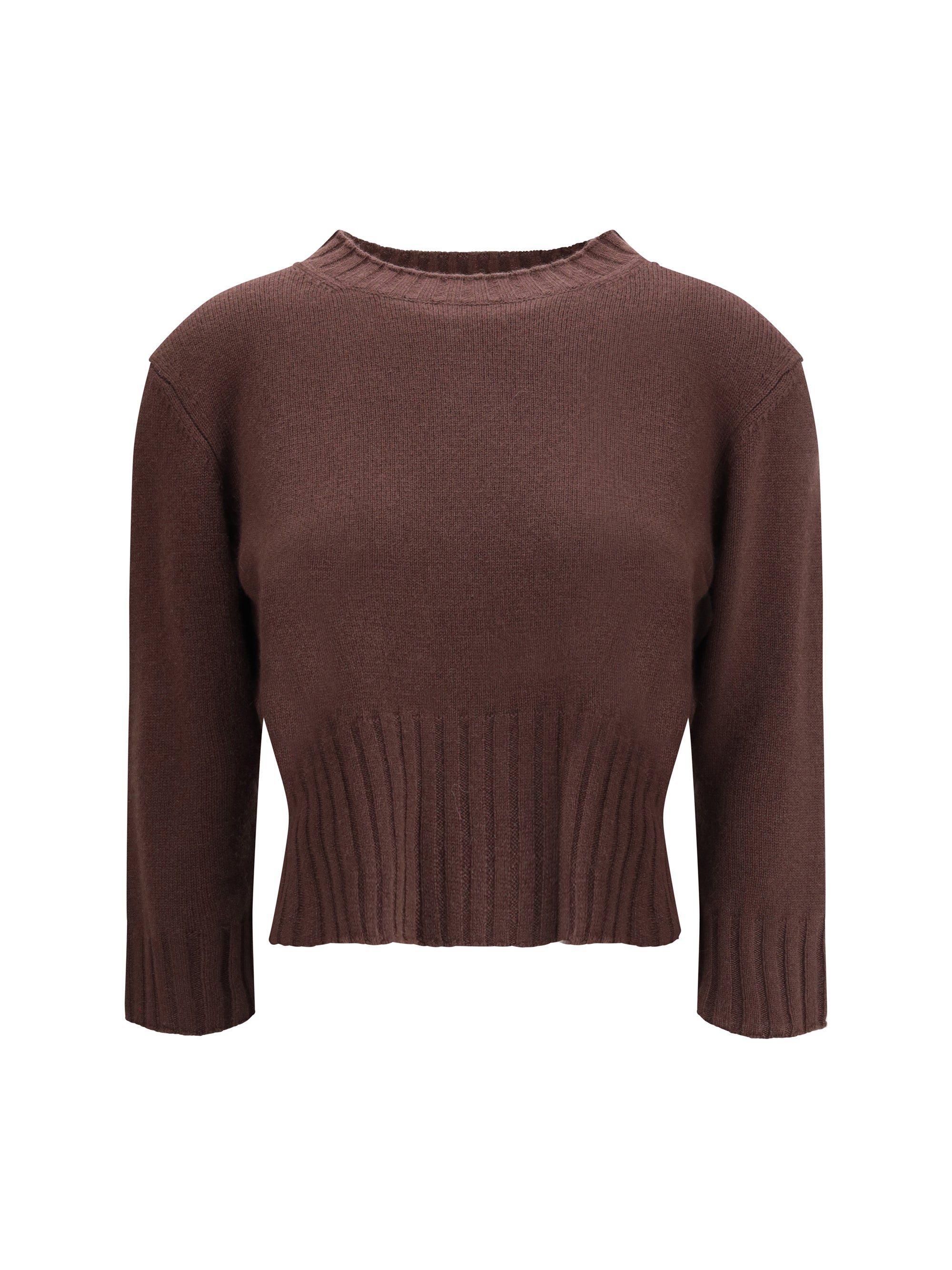 LOULOU DE SAISON L cashmere crop sweater
