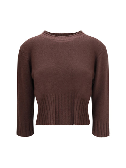 LOULOU DE SAISON L cashmere crop sweater