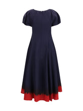 TORY BURCH 0 midi dress with balloon sleeves