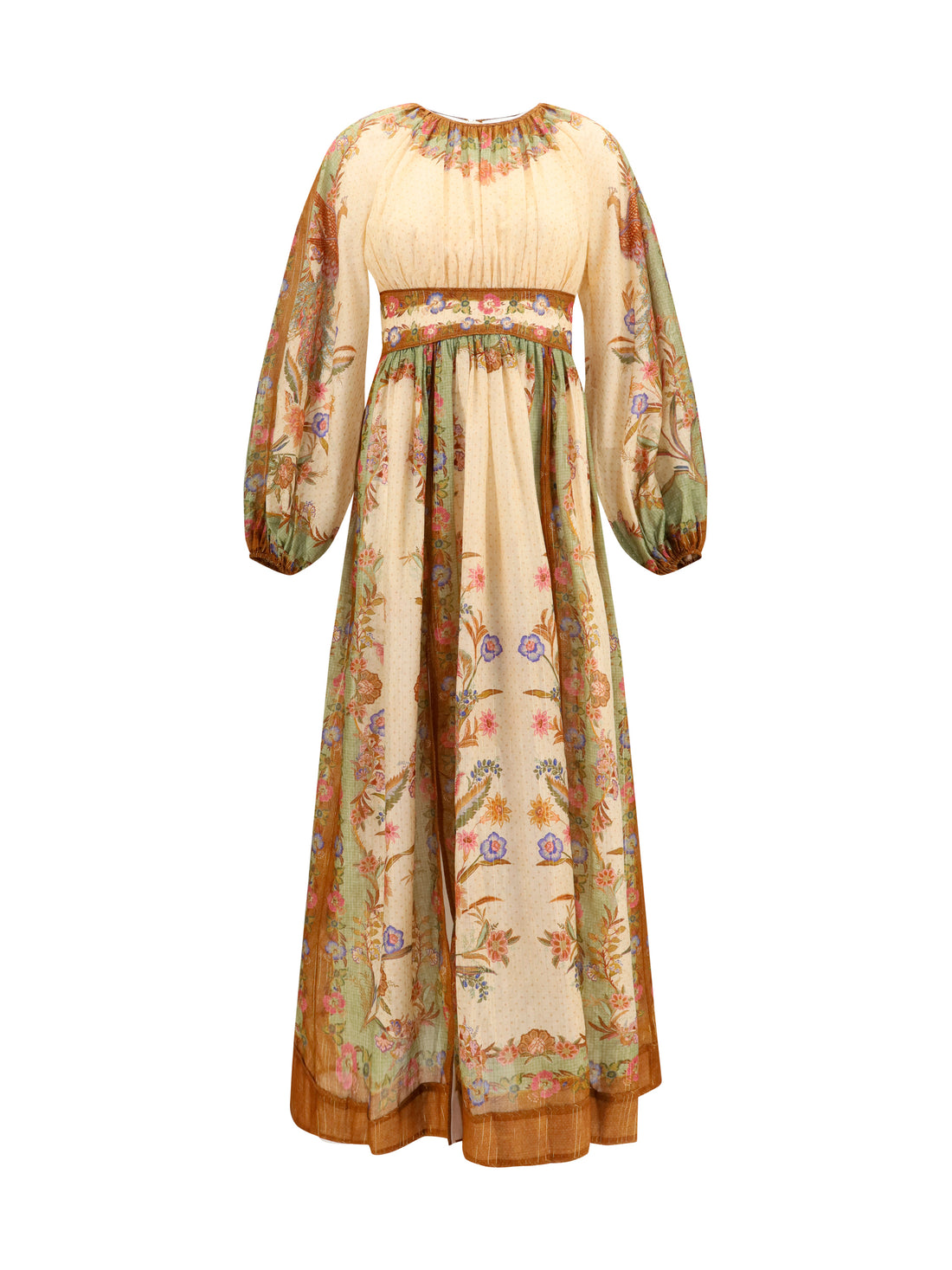ZIMMERMANN 1 indra elasticated waist maxi dress