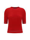 brushed platinum sweater