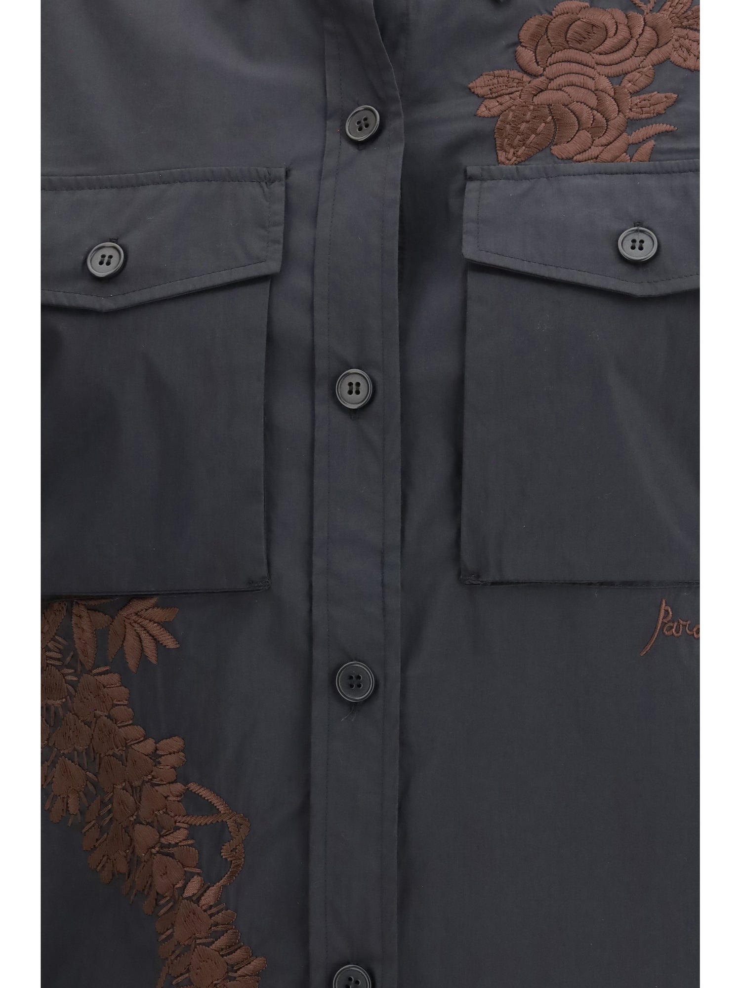 P.A.R.O.S.H. L embroidered shirt
