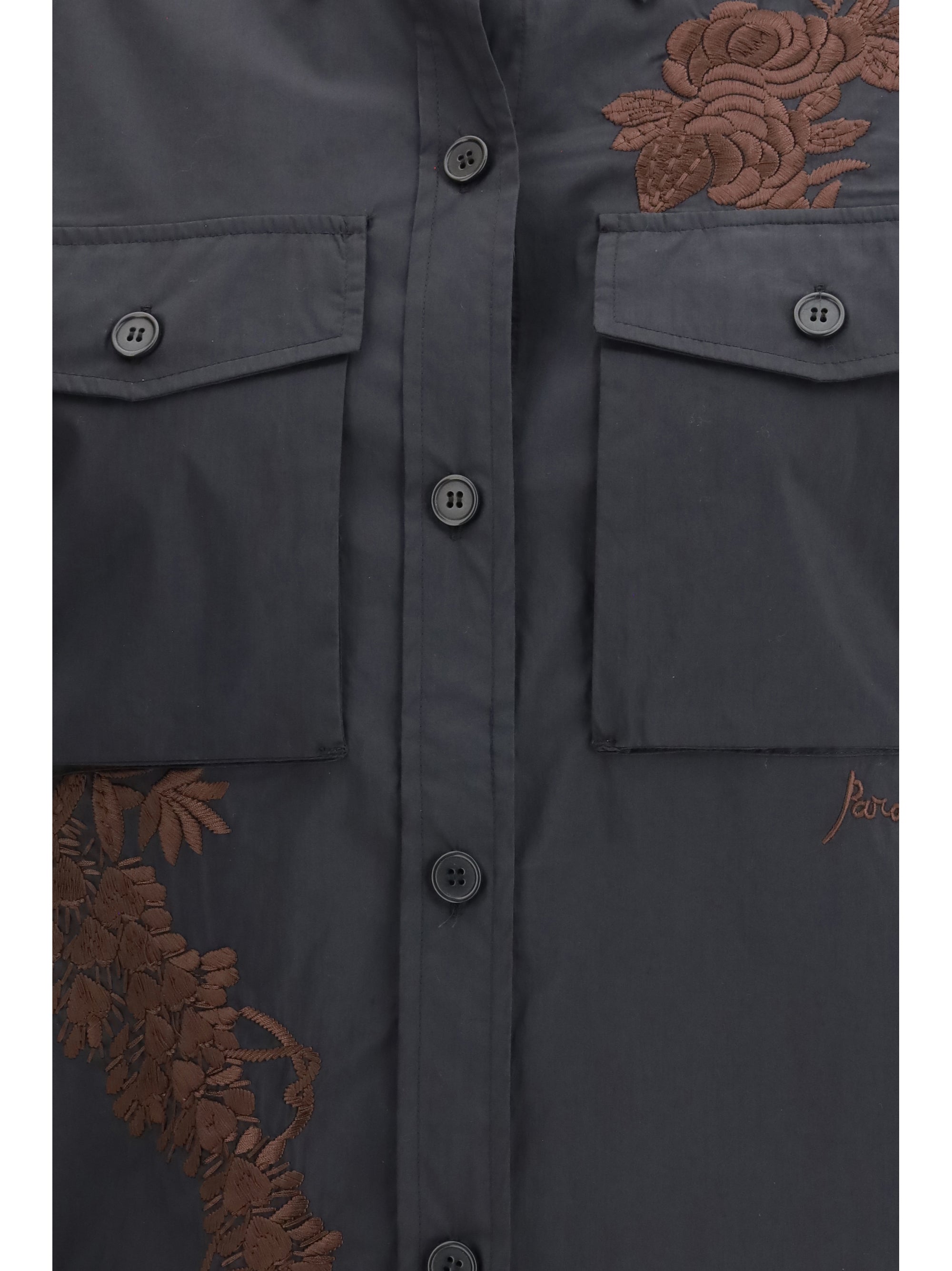 P.A.R.O.S.H. L embroidered shirt