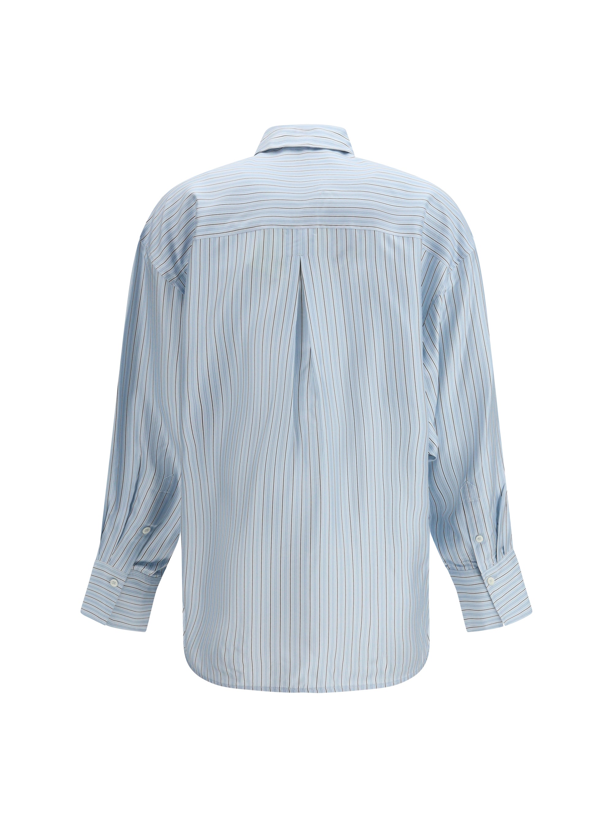 oversized striped shirt