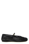 crochet cotton ballet flats