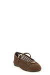 crochet cotton ballet flats