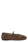 crochet cotton ballet flats