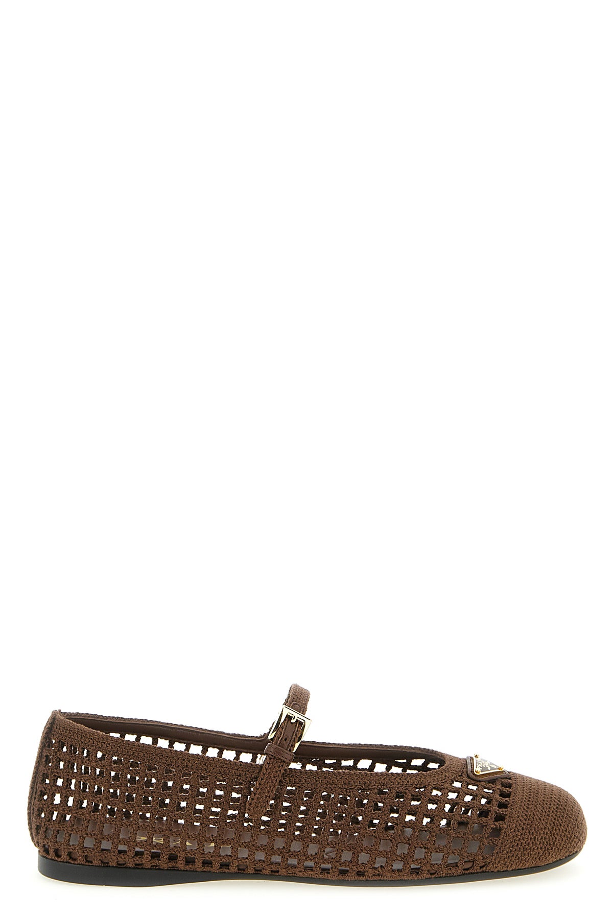 crochet cotton ballet flats