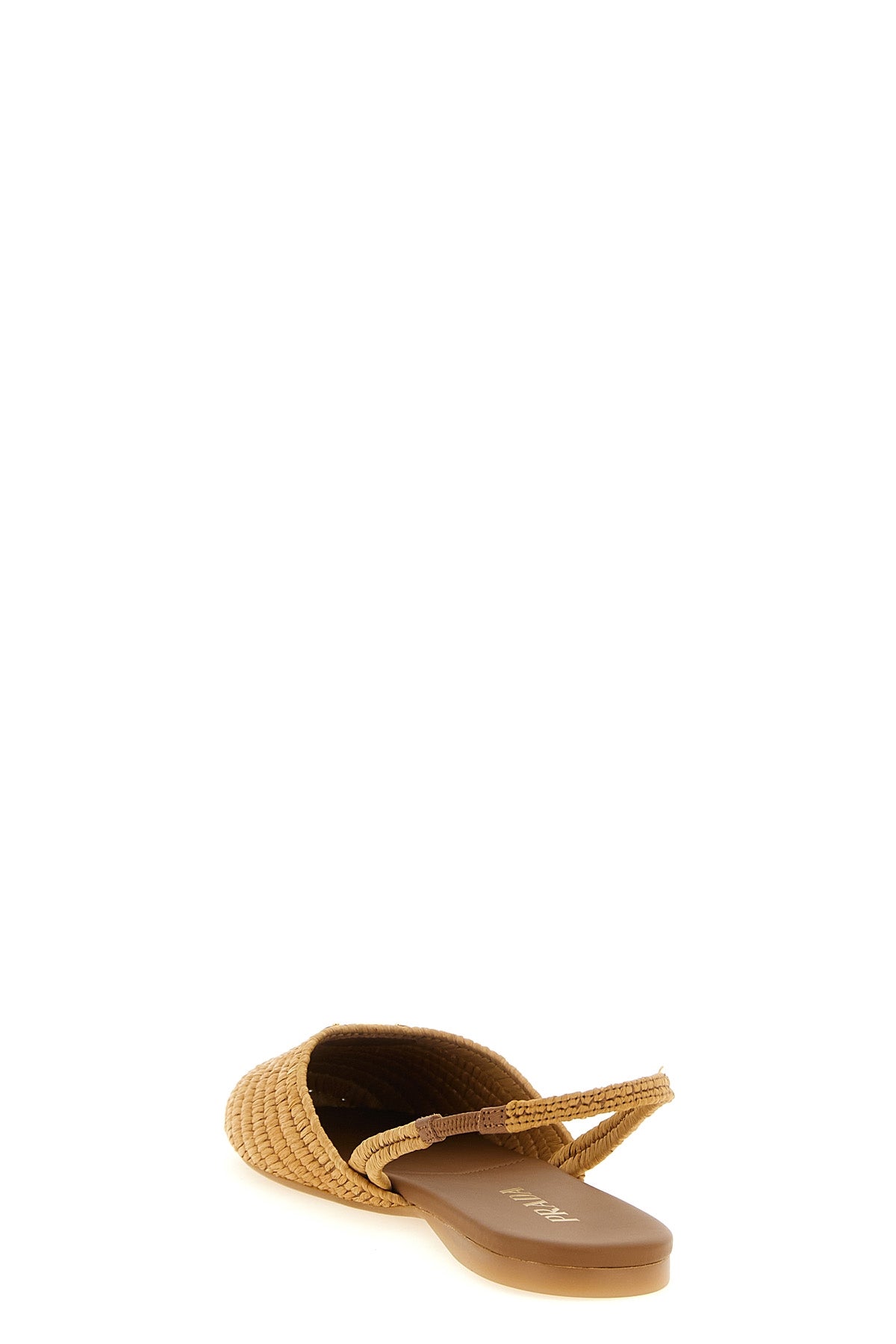 crochet viscose slingbacks