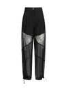 nacy pants with lace inserts