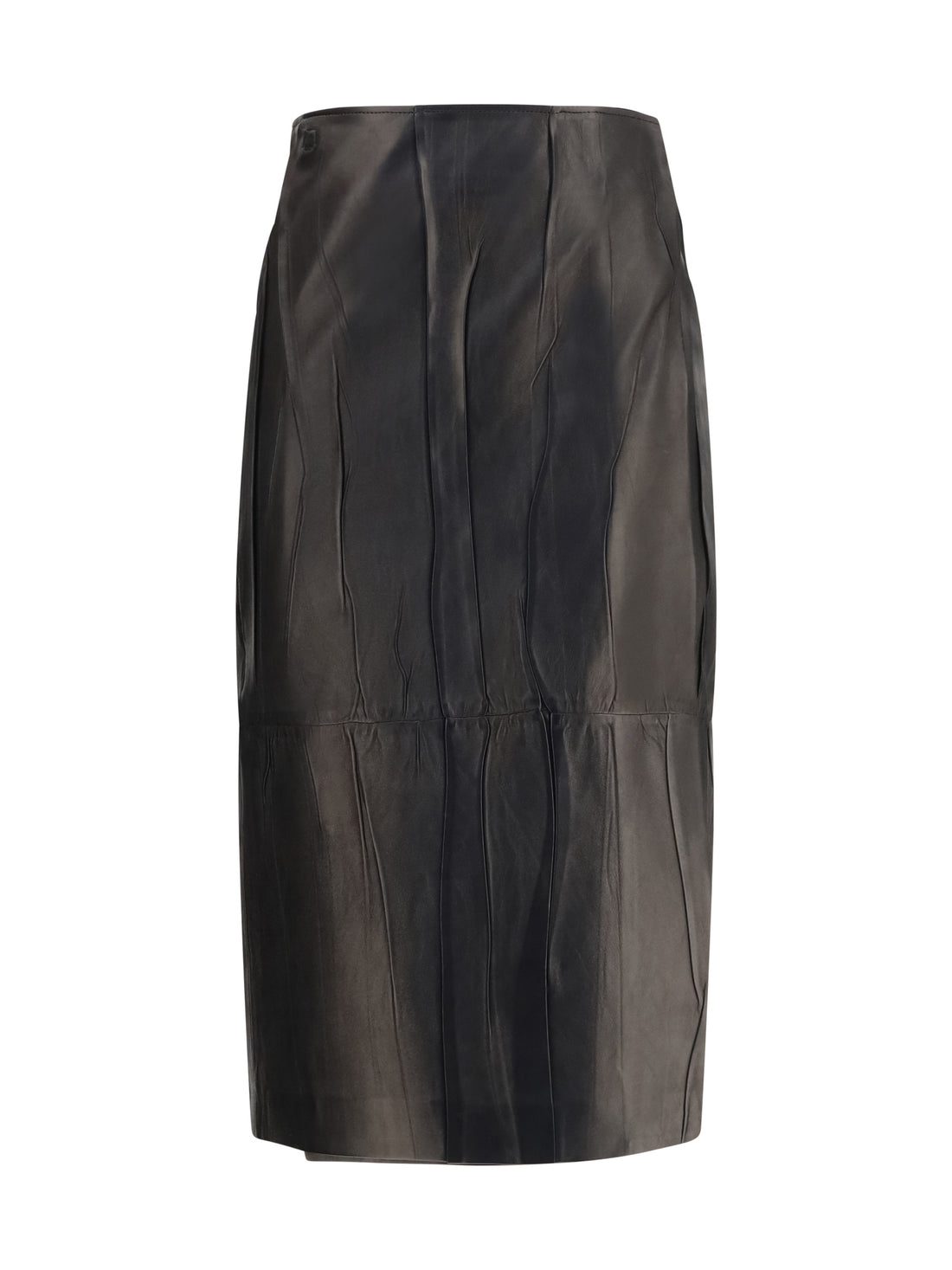 ERMANNO SCERVINO 40 midi leather skirt