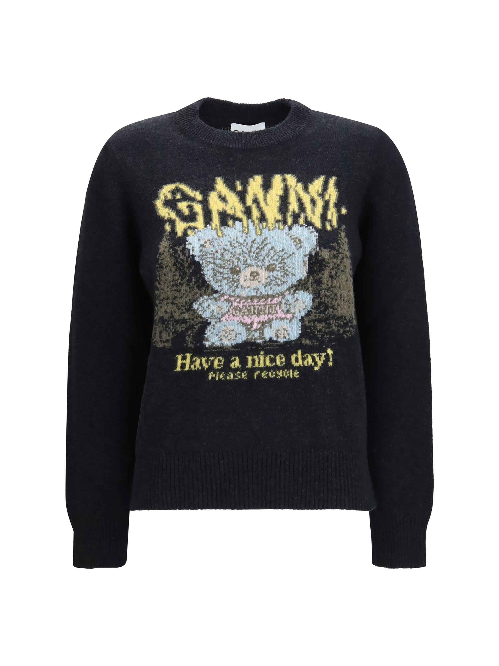 wool sweater forest teddy